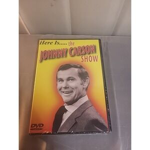 The title is "Johnny Carson Show: Two Classic TV Shows from the 1950s (DVD,...